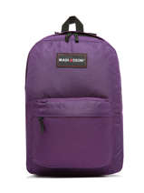 Sac  Dos 2 Compartiments Madisson Violet college 82441