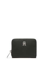 Portefeuille Tommy hilfiger Noir th emblem AW14892
