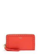 Portefeuille L Premier Flirt Lancel Orange premier flirt A10111