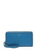 Portefeuille L Premier Flirt Lancel Bleu premier flirt A10111
