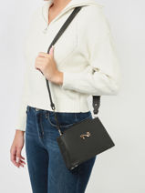 Cross Body Tas Poppy Leder Nathan baume Blauw eden 2-vue-porte