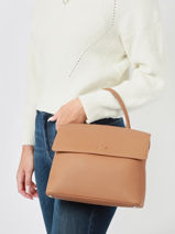 Cross Body Tas Clarita Leder Nathan baume Bruin nathan 18-vue-porte