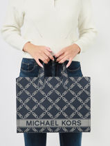 Sac Port Main Gigi Michael kors Bleu gigi S3G3GT7J-vue-porte