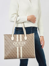 Sac Port paule Silvana Guess Marron silvana SS866524-vue-porte