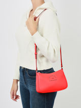 Sac Bandoulire Rsg Karl lagerfeld Orange rsg 235W3126-vue-porte