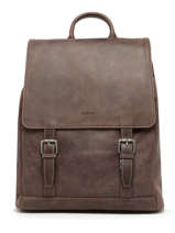 Sac  Dos Business 1 Compartiment Etrier Marron spider ESPI8191