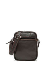 Cross Body Tas S Foulonn Leder Etrier Bruin foulonne EFOU729S