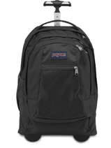 Sac A Dos  Roulettes 2 Compartiments Jansport Noir back to school EA5BAL