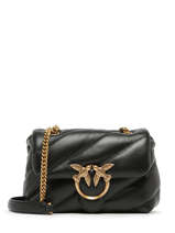 Sac Bandoulire Love Bag Puff  Pinko Noir love bag puff A0F2