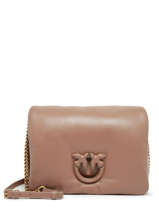 Sac Bandoulire Love Bag Puff Pinko Marron love bag puff A10F
