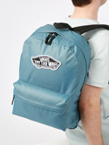 Sac  Dos 1 Compartiment Vans Bleu backpack VN0A3UI6-vue-porte