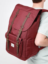 Sac � Dos 1 Compartiment + Pc 15" Herschel Violet classics 11390-vue-porte