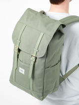 Rugzak 1 Compartiment Met 15" Laptopvak Herschel Groen classics 11397-vue-porte