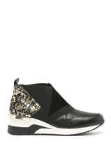 Sneakers Vento Uit Leder Mam'zelle Zwart women CSIJK59