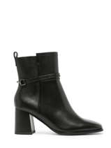 Bottines  Talon En Cuir Tamaris Noir women 41