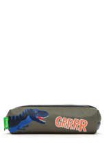 Trousse 2 Compartiments Tann's Vert fantaisie garcon 12278