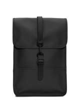 Sac  Dos 1 Compartiment + Pc 13" Rains Noir city 13020
