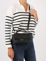 Sac Bandoulire Eco Angy Guess Noir eco angy EVG89657-vue-porte