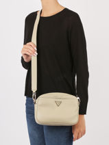 Sac Bandoulire Meridian Guess Beige meridian BG877814-vue-porte