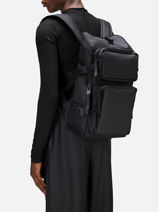 Sac  Dos Rains Noir city 14330-vue-porte