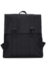 Msn Bag - Sac � Dos 1 Compartiment + Pc 15" Rains Noir city 13300