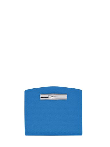 Longchamp Roseau Portefeuille Bleu