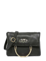 Sac Bandoulire Jumping Cuir Etrier Noir jumping - EJUM051S