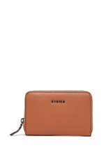 Portemonnee Leder Etrier Bruin blazer EBLA090M