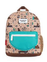 Sac  Dos 1 Compartiment Hello hossy Multicolore cool kids P6