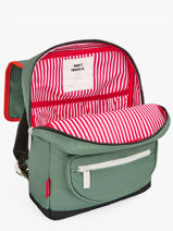 Sac  Dos Hello hossy Vert cool kids 5-vue-porte