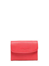 Portemonnee Foulonn Pia Leder Lancaster Rood foulonne pm 20