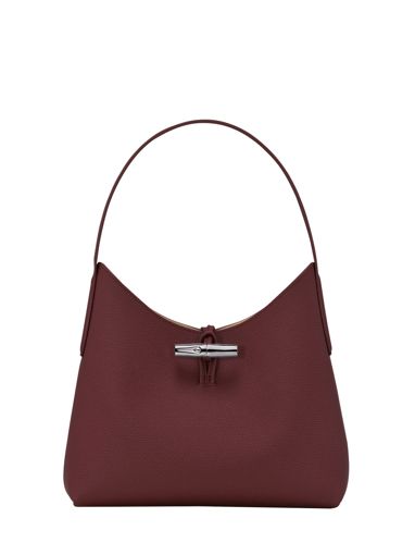 Longchamp Roseau Besace Rouge