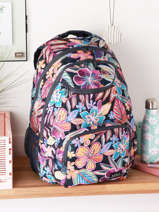 Sac  Dos 2 Compartiments Roxy Multicolore back to school RJBP4662