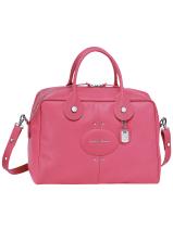 Longchamp Quadri Sac port main Rose