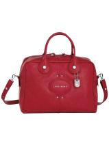 Longchamp Quadri Sac port main Rouge