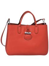 Longchamp Roseau hritage Sac port main Rose