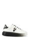 White Lthr w/Black