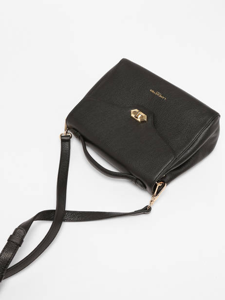 Cross Body Tas Milano Cosmos Leder Lancaster Zwart milano cosmos 55 ander zicht 2