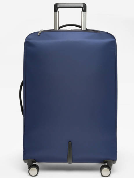 Valise Souple Leo Nylon Recyclé Lancel Bleu leo A12485 vue secondaire 4