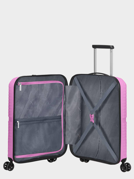 Handbagage Airconic American tourister Roze airconic 88G001 ander zicht 3