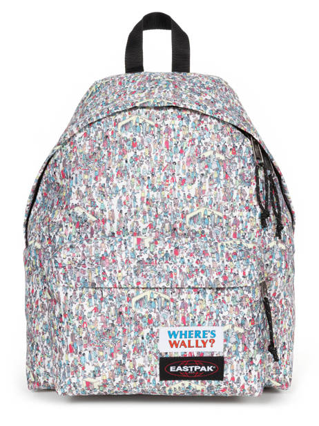 Rugzak 1 Compartiment Eastpak Veelkleurig where is wally K620WAL