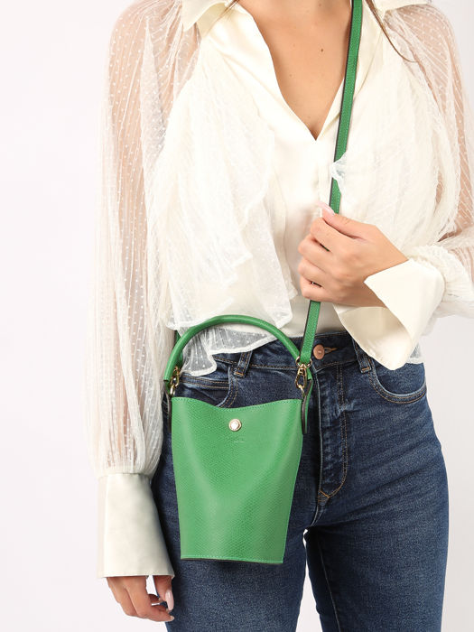 Longchamp Epure Cross body tas Groen