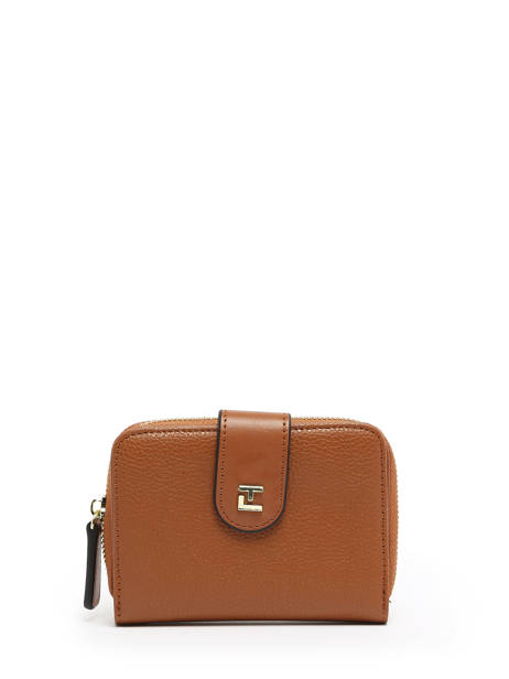 Portefeuille Ted lapidus Marron jara TLMQ1509