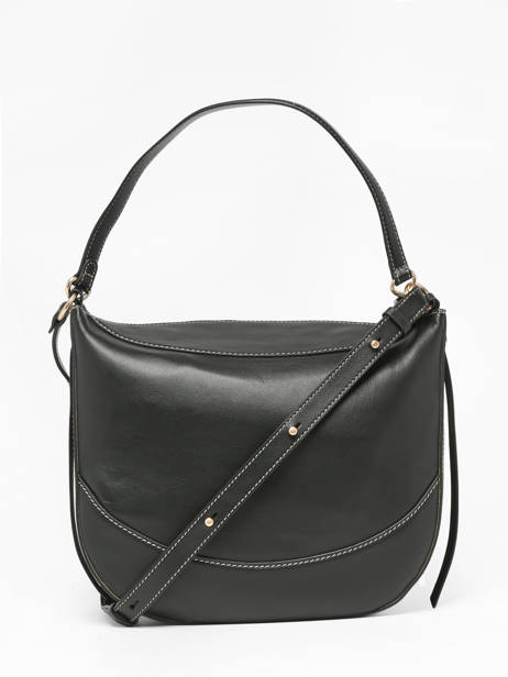 Schoudertas Daily Leder Vanessa bruno Zwart daily 85V40870 ander zicht 4