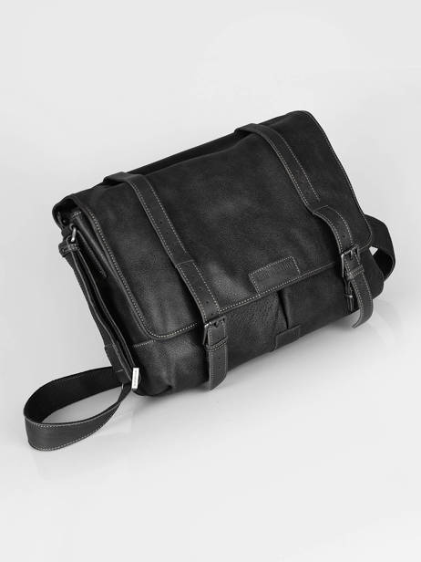 Messenger Tas Joseph Leder Arthur & aston Zwart marco 13 ander zicht 2