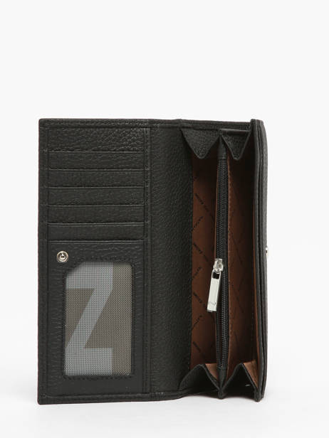 Portefeuille N City Continental Cuir Nathan baume Noir original n 185N vue secondaire 1