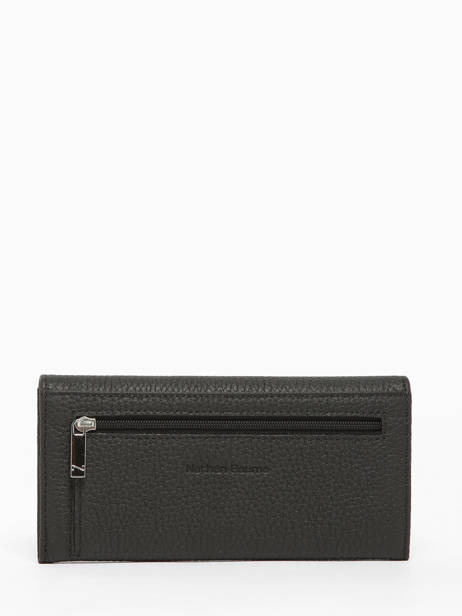 Portefeuille N City Continental Cuir Nathan baume Noir original n 185N vue secondaire 2
