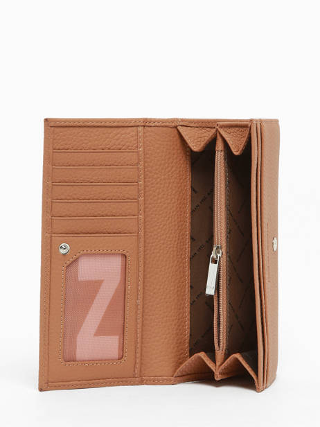 Portefeuille N City Continental Cuir Nathan baume Marron original n 185N vue secondaire 1