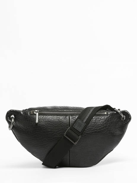 Heuptasje Vintage Leder Mila louise Zwart vintage 23689EX ander zicht 4