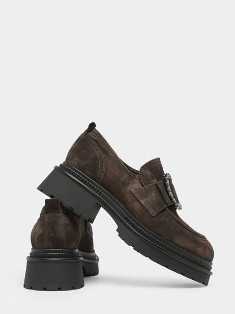 Mocassins Uit Leder Alpe Bruin women 27261134 ander zicht 4